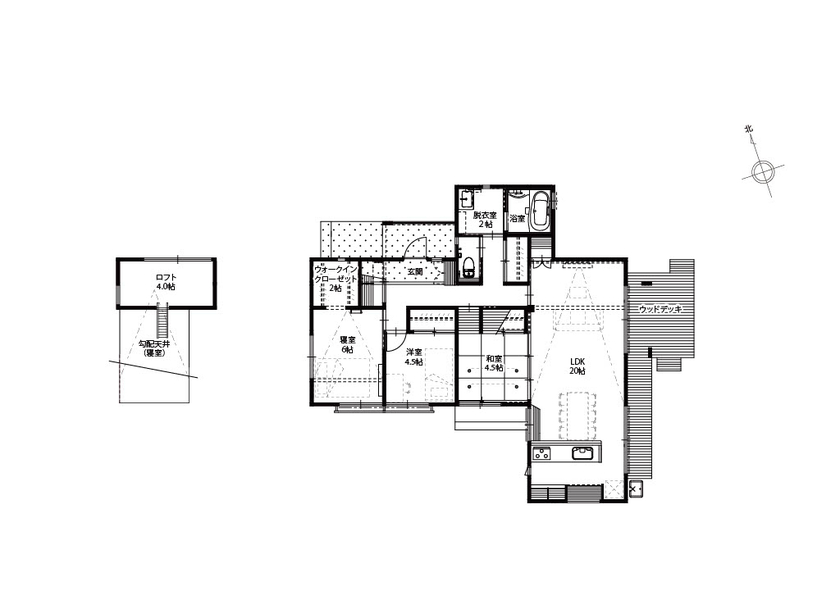 住宅設計図 予告広告】スマートハイムプレイス喜久田町上尾池 分譲住宅 郡山市