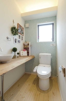 古河林業 【二世帯住宅/自然素材/和モダン/サウナ】爽やかな笑顔が生まれる。個性が息づく二世帯住宅「無垢の家」の建築実例画像6