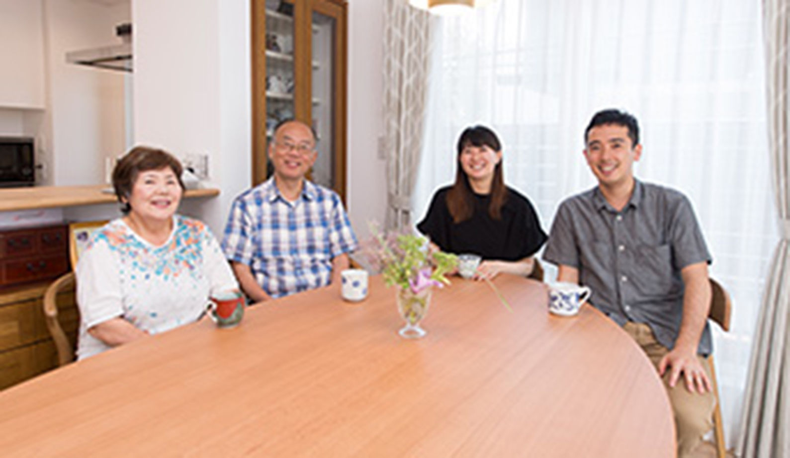 古河林業 【完全分離型二世帯住宅/自然素材】100％国産材で建てる木の家。大黒柱が支える光あふれる爽やかな暮らしの建築実例画像8