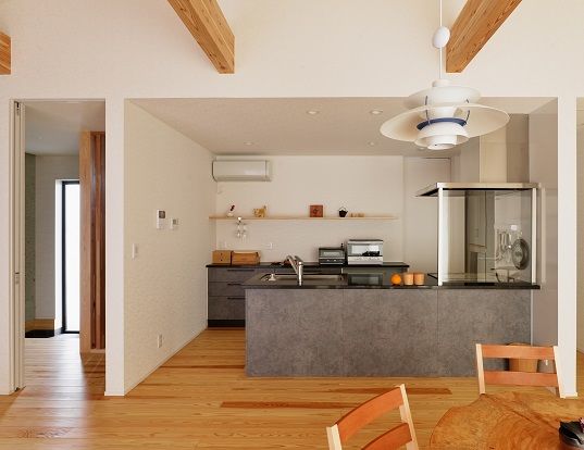 古河林業 【平屋/栃木県/自然素材/収納充実】仕事場の農園と隣接する暮らしに寄り添う、眺望愉しむ心穏やかな木の家の建築実例画像4