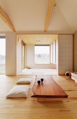 古河林業 【平屋/栃木県/自然素材/収納充実】仕事場の農園と隣接する暮らしに寄り添う、眺望愉しむ心穏やかな木の家の建築実例画像8