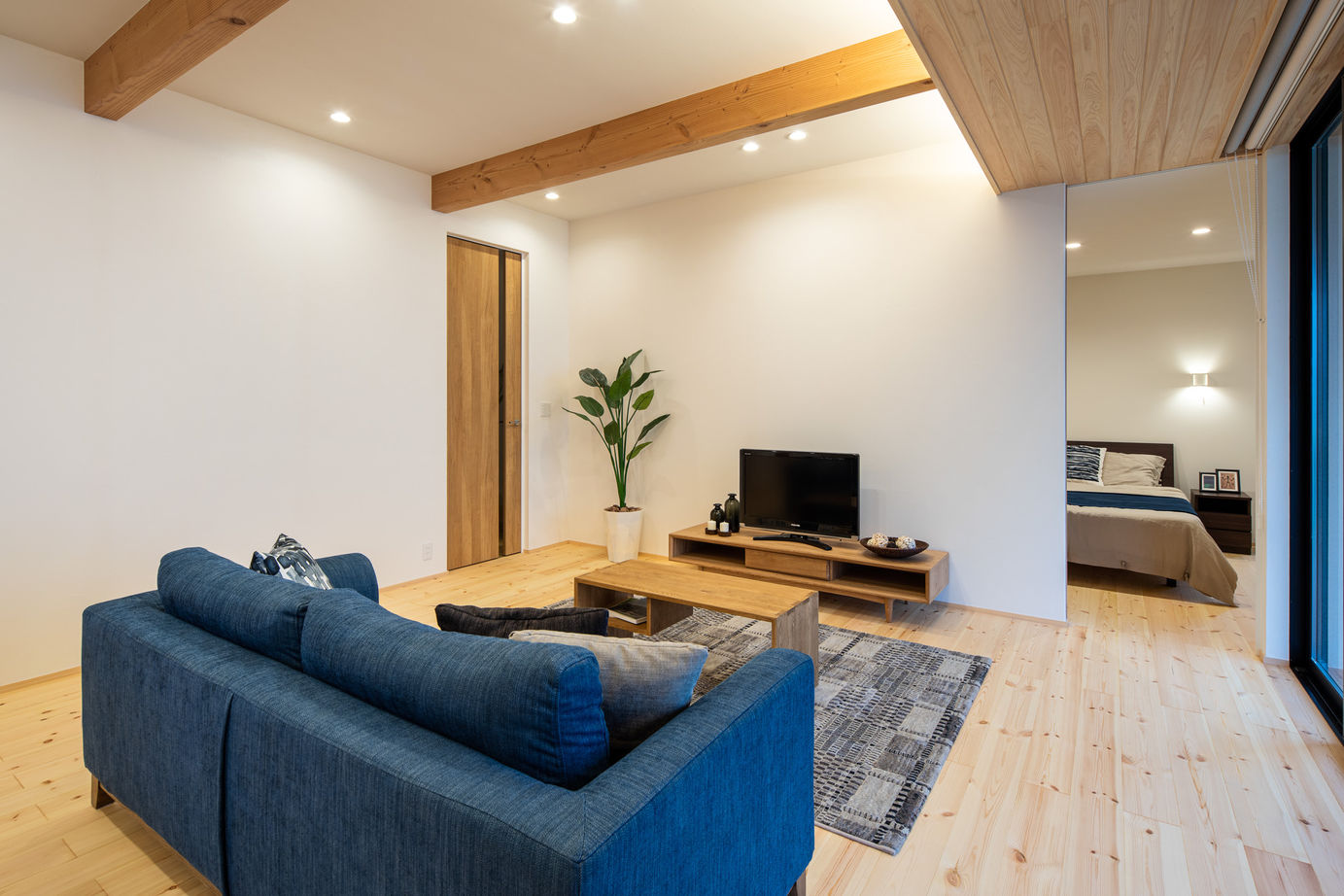 彩ハウス 【2350万円/29.5坪/平屋】生活動線のコンパクトさが魅力　アウトドアリビングのある家の建築実例画像4