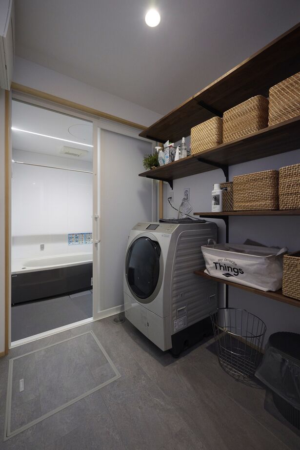 彩ハウス 自然素材のぬくもりに包まれた洗練されたモダンな住まいの建築実例画像6