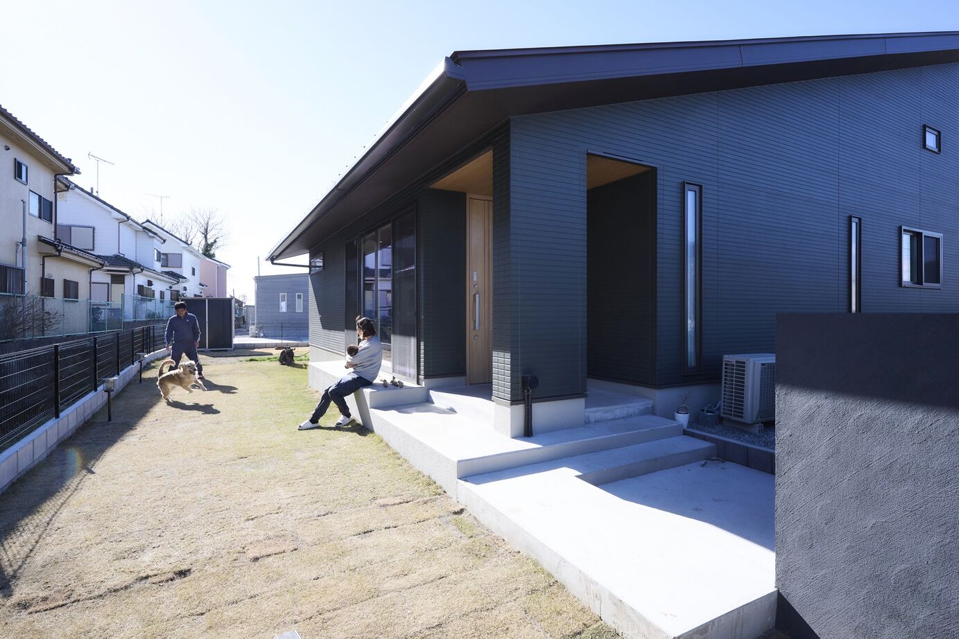 彩ハウス 木の温もりと全館空調で、赤ちゃんと大型犬も快適に過ごせる家の建築実例画像10