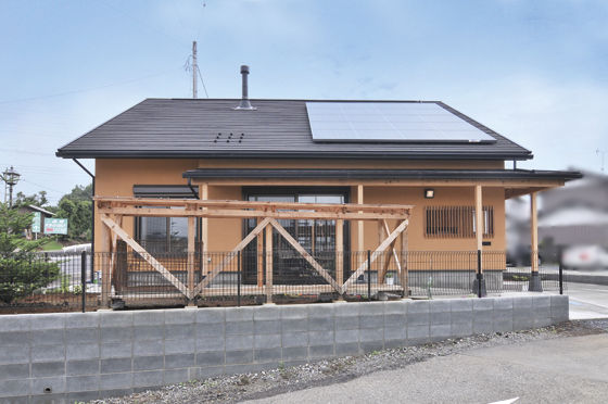 一級建築士事務所　夢・建築工房 【2500～3000万円/48坪/間取有/平屋】夏は自然の風を感じ、冬は薪ストーブで。小さなエネルギーで暮らす家の建築実例画像6