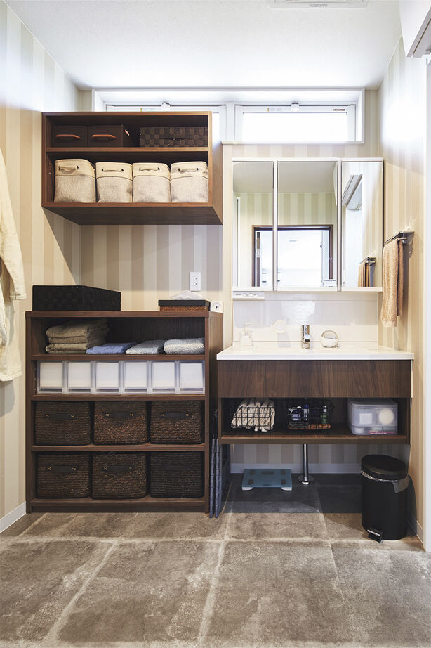 丸良木材・パナソニックビルダーズグループ 【和歌山県/2000万円台/間取図有】効率的な家事動線と豊富な収納で、スッキリ暮らすホテルライクな住まいの建築実例画像6