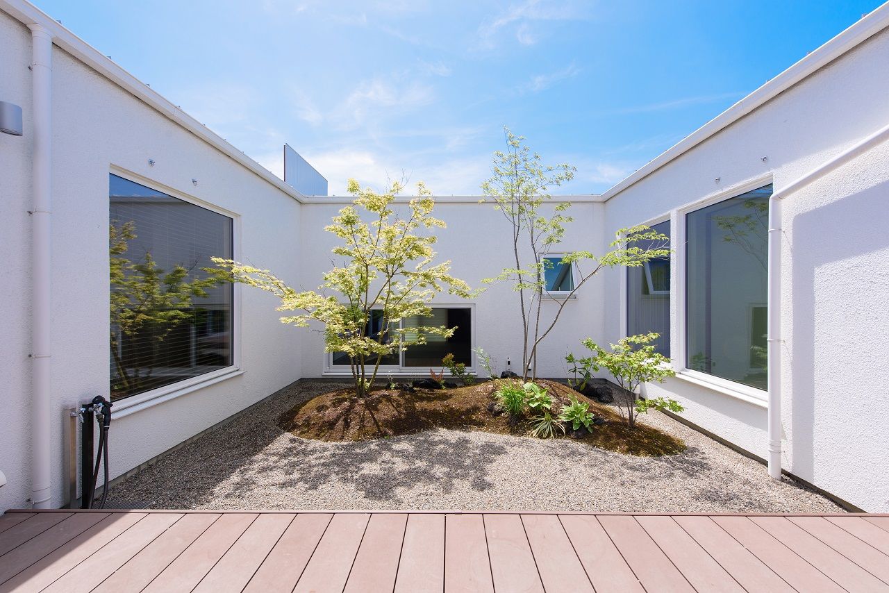 タケイ 中庭をロの字で囲む平屋の家。可愛い子供部屋や防音性の高い趣味部屋で家族全員がプライベートを楽しむの建築実例画像9