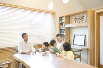 タケイ 【間取図あり】ランニングコストを抑えた和モダンな家。１階に生活空間をまとめて老後も安心の建築実例画像3