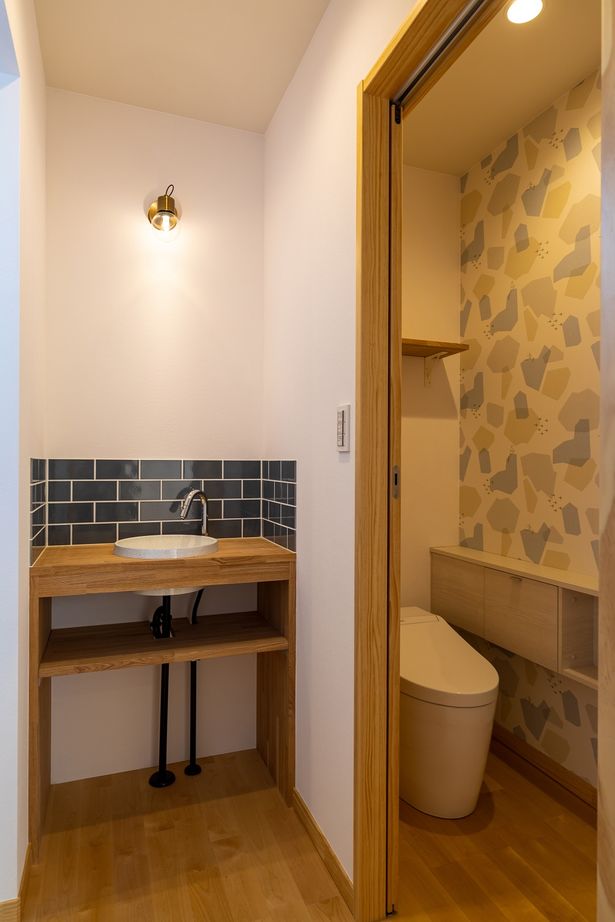 タケイ 【岡山県/2LDK/35坪/吹き抜け】シンプルで可愛い木の家の建築実例画像4