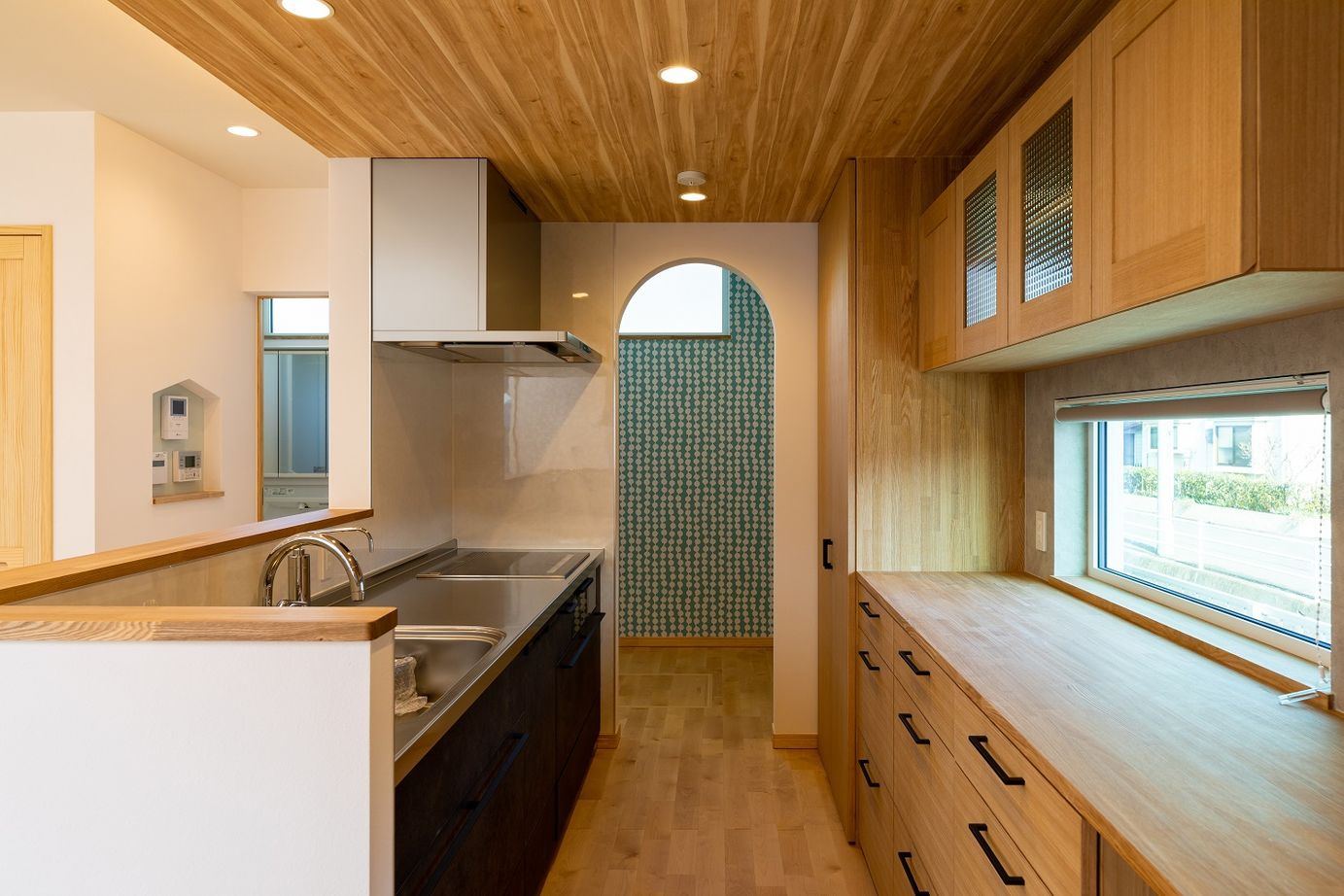 タケイ 【岡山県/2LDK/35坪/吹き抜け】シンプルで可愛い木の家の建築実例画像8