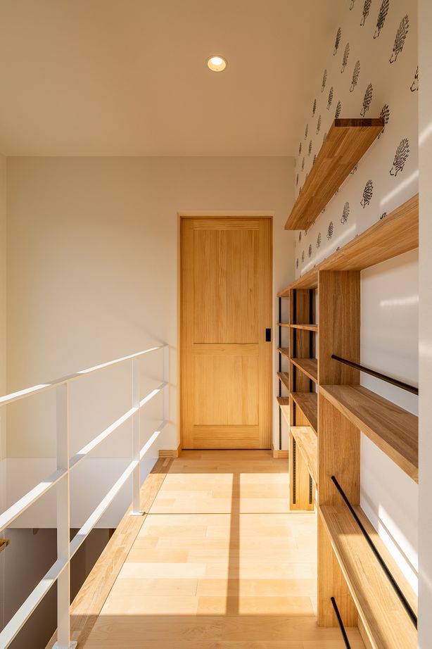 タケイ 【岡山県/2LDK/35坪/吹き抜け】シンプルで可愛い木の家の建築実例画像9