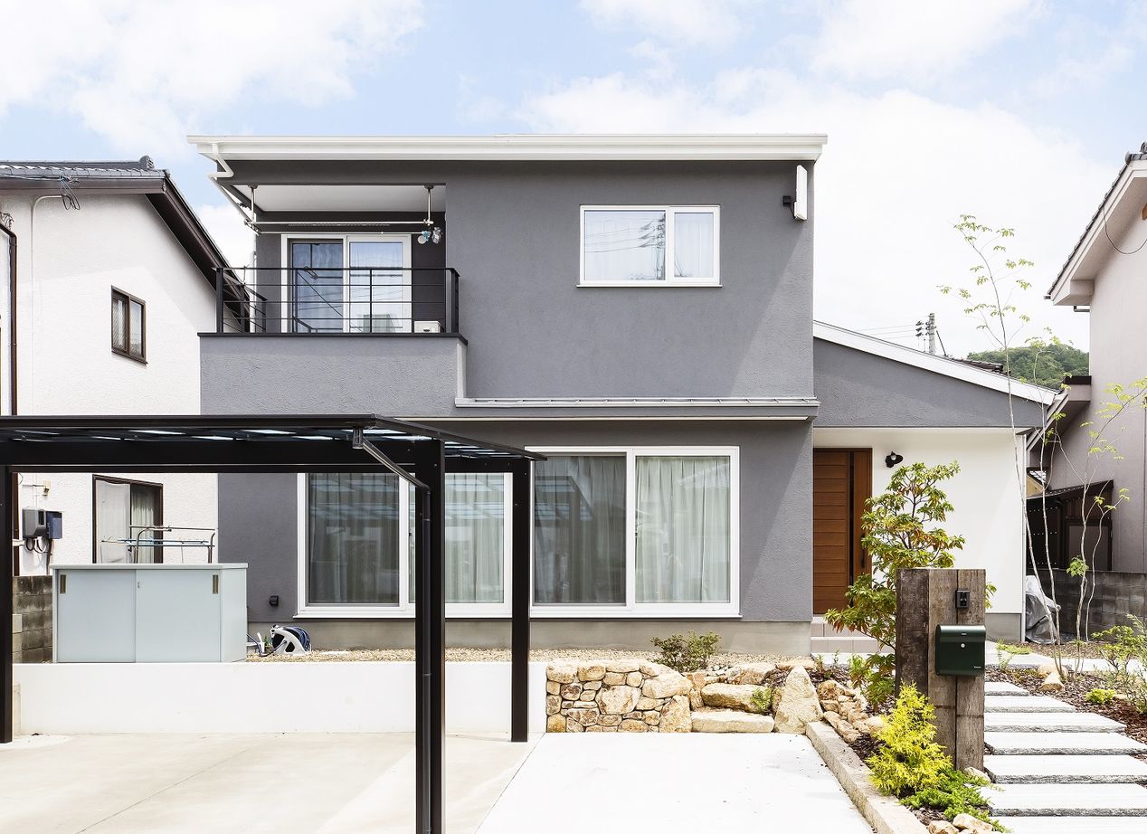 タケイ 【岡山県/3LDK/30坪/2500万円台】木とアイアンの素材が織りなす住宅の建築実例画像