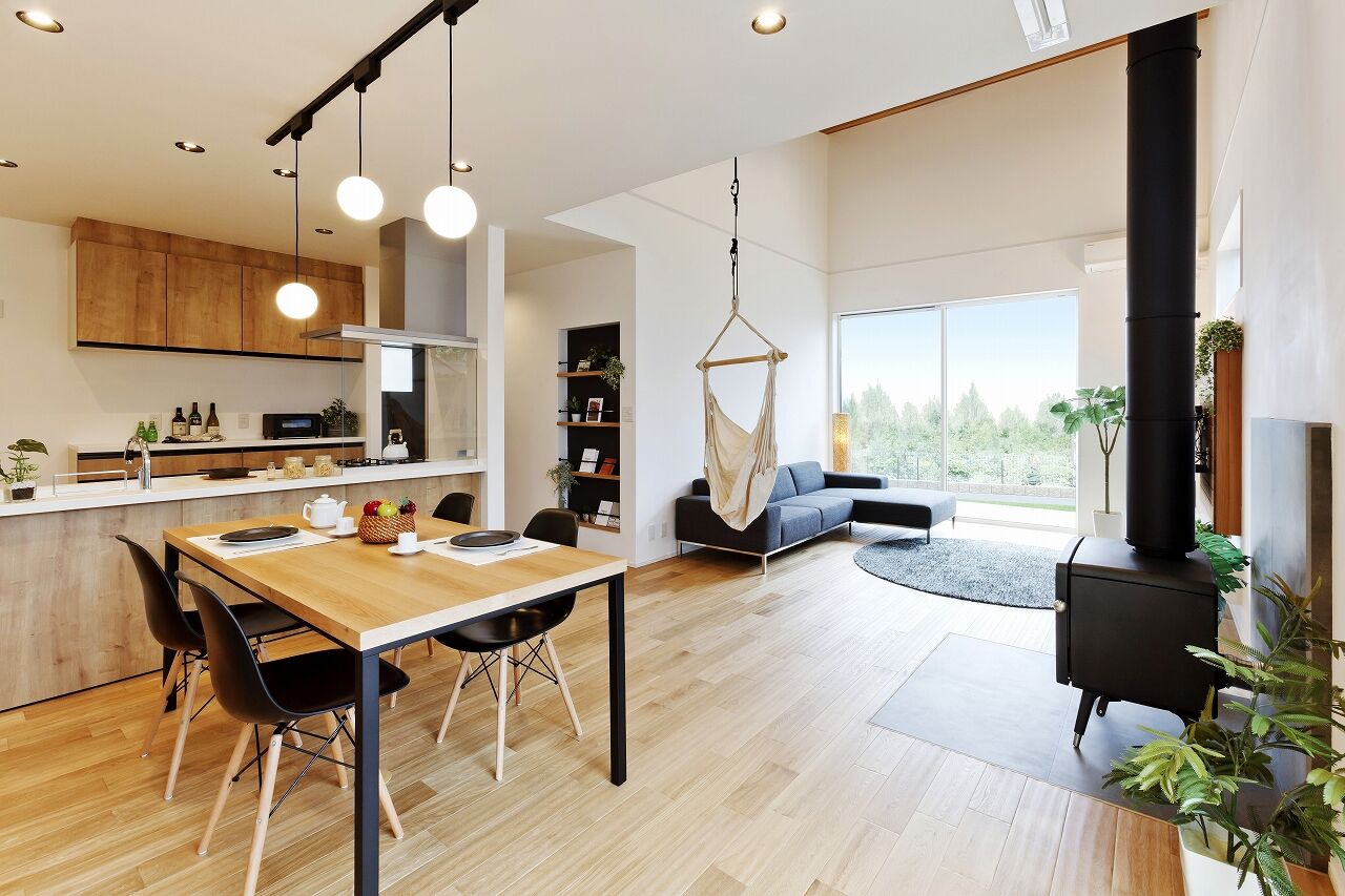 宮本工務店 一級建築士事務所 【狭山市/37.6坪/3000万円台】 回遊できる動線が便利なカフェ風の住まいの建築実例画像5