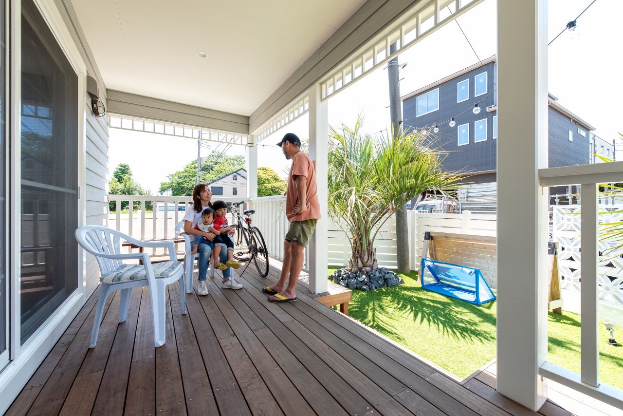 ブリリアントホーム 【2500～2999万円/ビルトインガレージ/間取り図】サーフィン好きの夫婦が建てたお洒落なアメリカンハウスの建築実例画像1