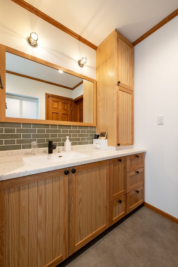 ブリリアントホーム 【2500～2999万円/ビルトインガレージ/間取り図】サーフィン好きの夫婦が建てたお洒落なアメリカンハウスの建築実例画像8