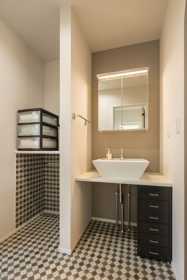 ブリリアントホーム 【1000万円台/20坪台/間取り図】広々リビングに家族が集まる 愛犬と快適に過ごす平屋の輸入住宅の建築実例画像5