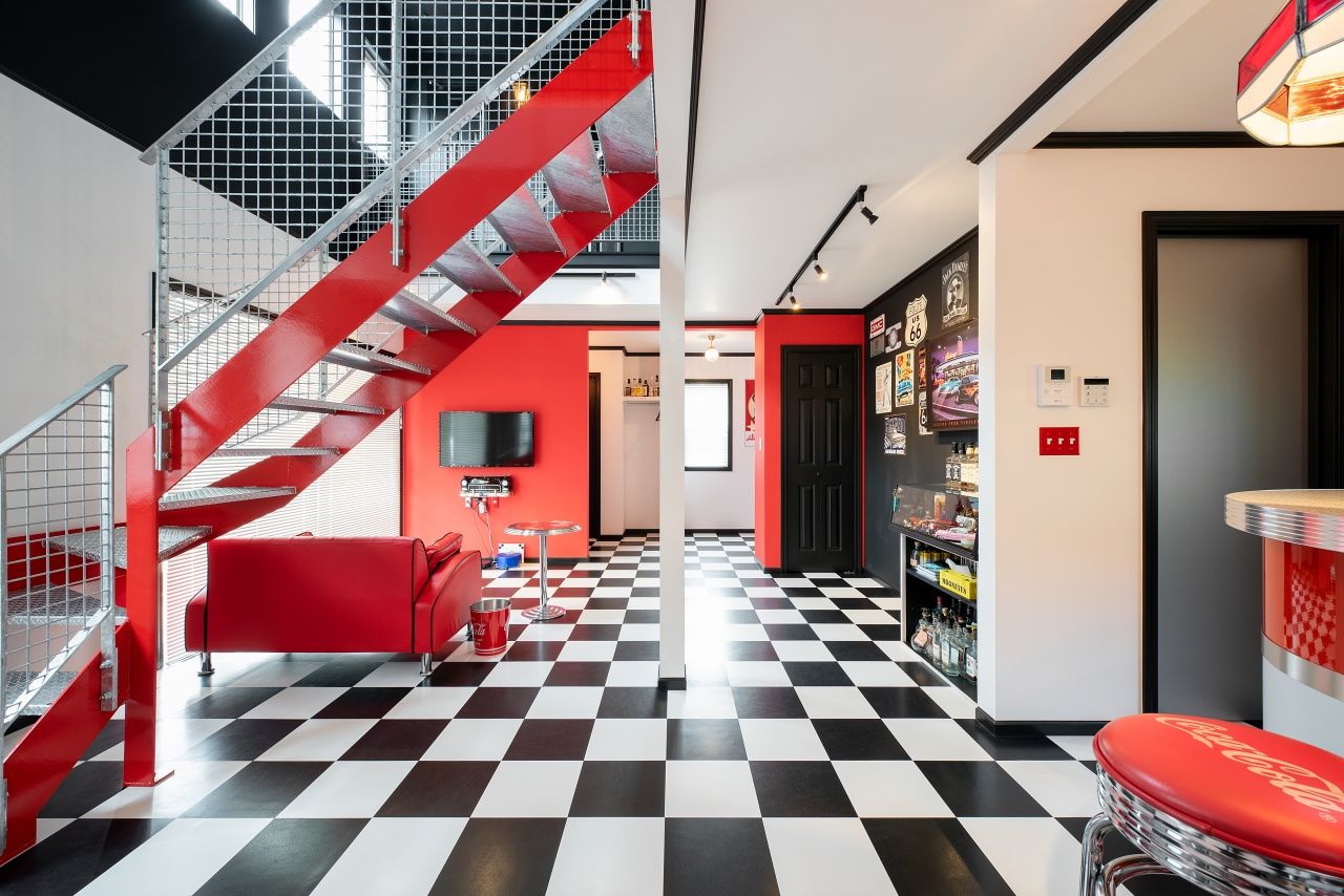 ブリリアントホーム 【2000万円台/30坪台/間取り図】古き良き50年代のアメリカに憧れ夢を叶えた理想のアメリカンハウスの建築実例画像4