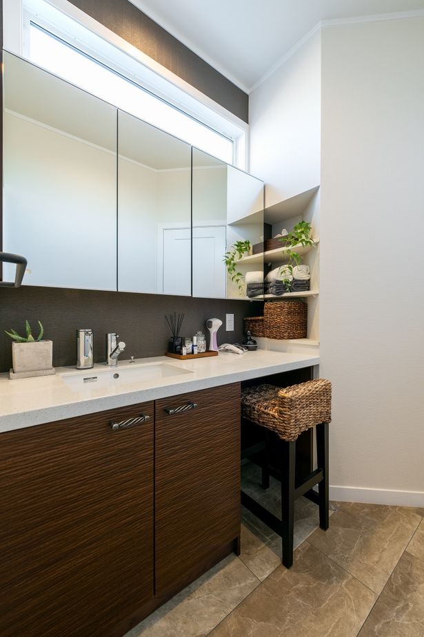 ブリリアントホーム 【3000万円台/40坪台/間取り図/吹き抜け】コンテンポラリーなエッセンスを加えたスタイリッシュで美しい家の建築実例画像7