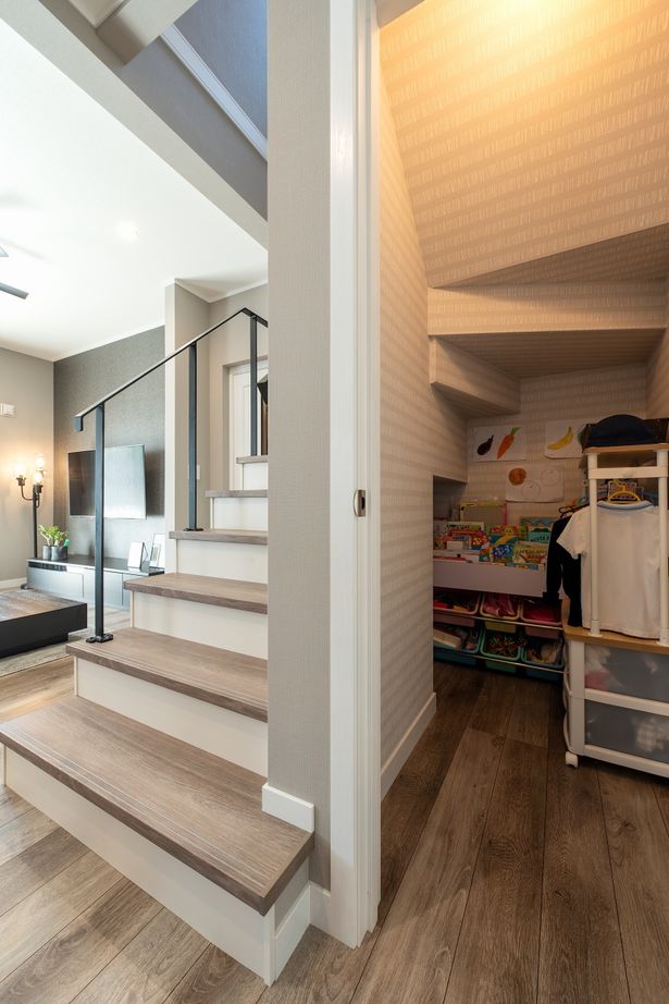 ブリリアントホーム 【3000万円台/40坪台/間取り図/吹き抜け】コンテンポラリーなエッセンスを加えたスタイリッシュで美しい家の建築実例画像9