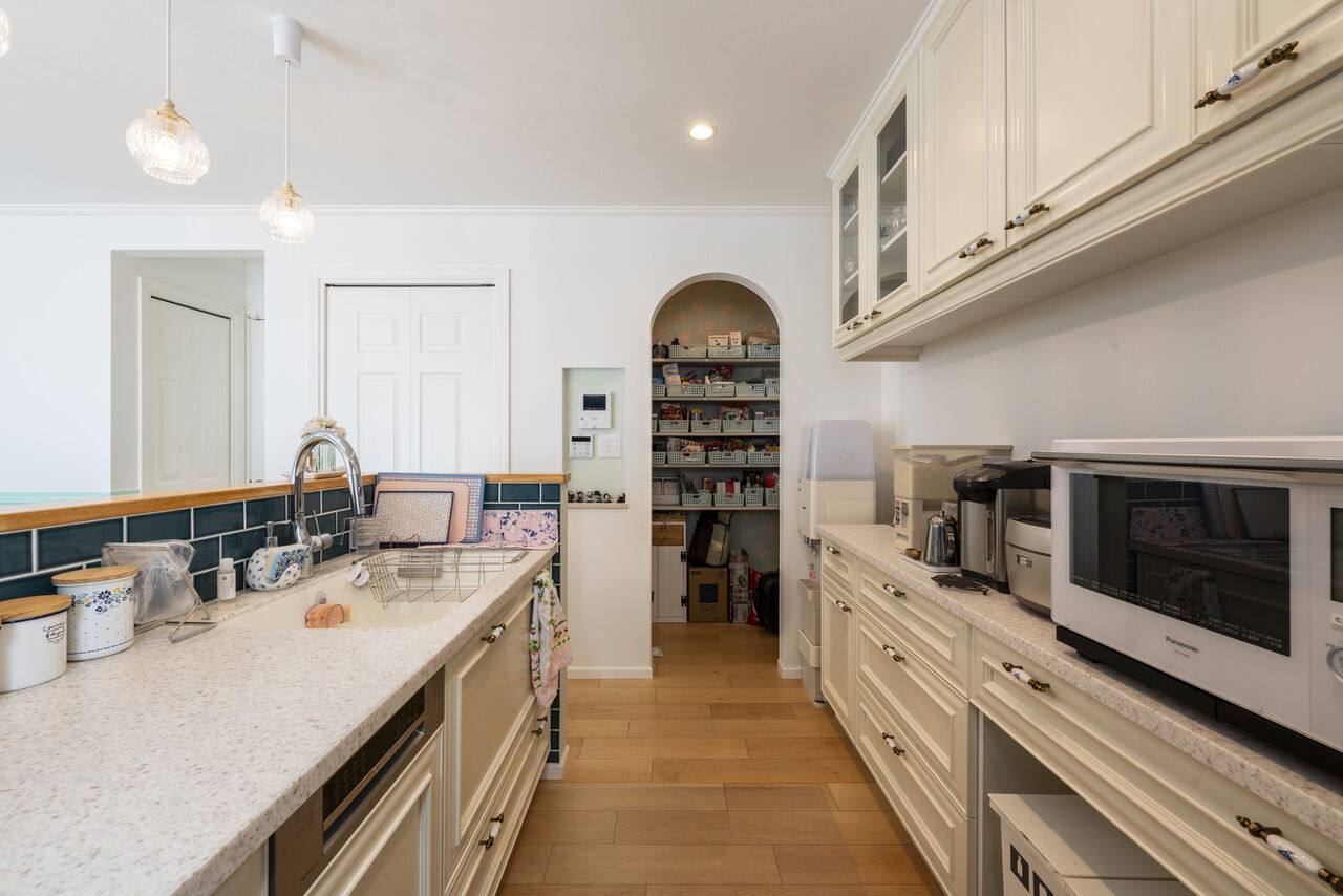 ブリリアントホーム 海外生活の長い家族が実現したエレガントなアメリカンハウスの建築実例画像2