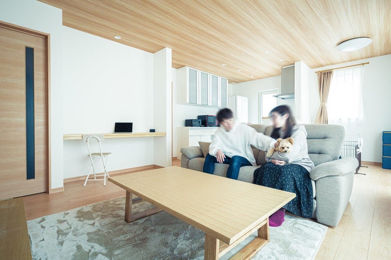 ＣＯＺＹ新潟　エクセレントホーム 担当スタッフの人柄が決め手に！ドックランをDIYし、愛犬も家族もやすらぐ住まいにの建築実例画像