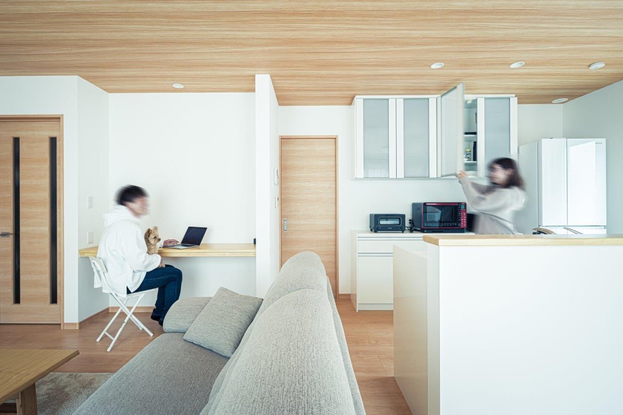 ＣＯＺＹ新潟　エクセレントホーム 担当スタッフの人柄が決め手に！ドックランをDIYし、愛犬も家族もやすらぐ住まいにの建築実例画像2