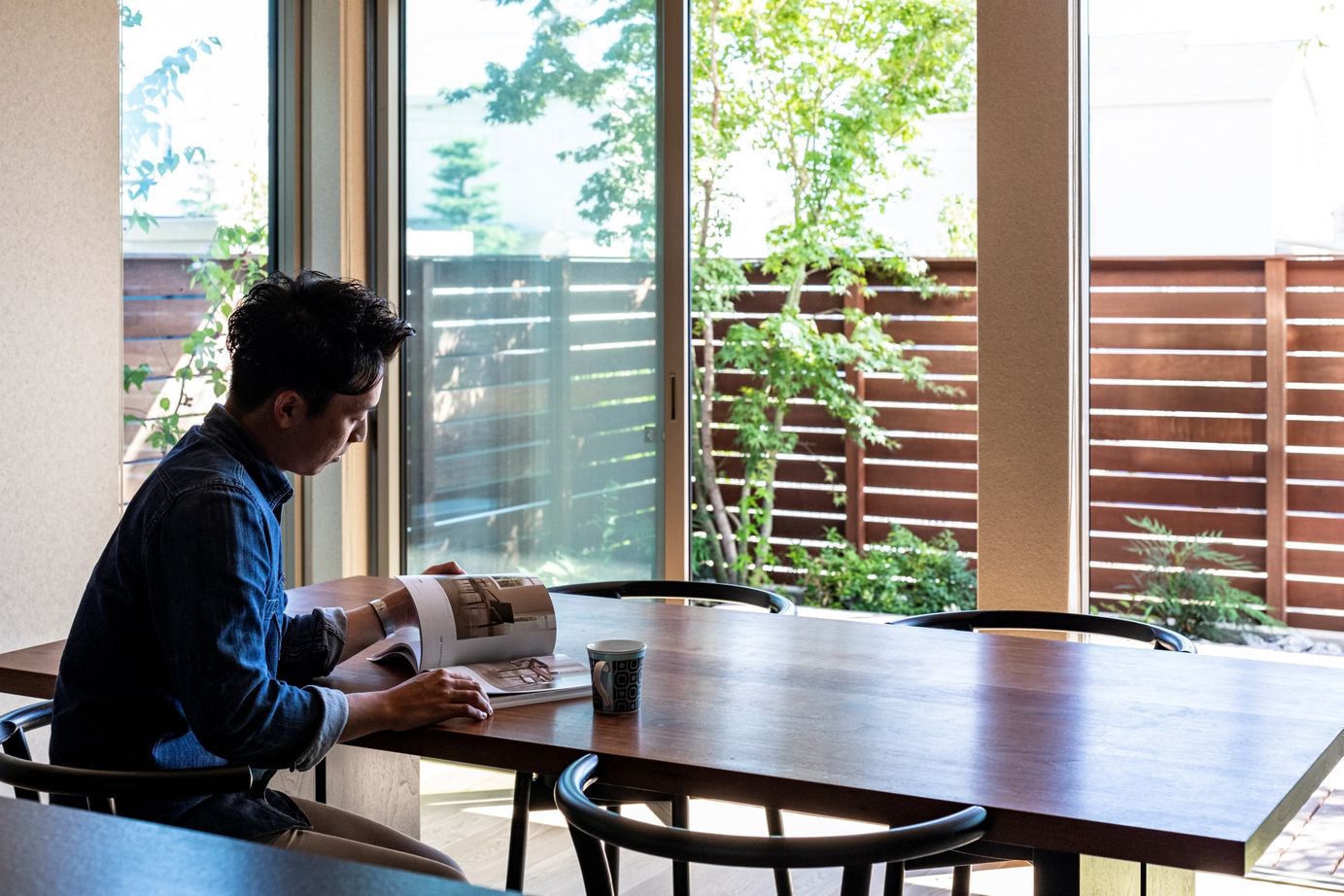 積水ハウス 【大空間/開放感/高気密・高断熱】大開口でウッドデッキとつながる、豊かな自然を満喫できる住まいの建築実例画像9