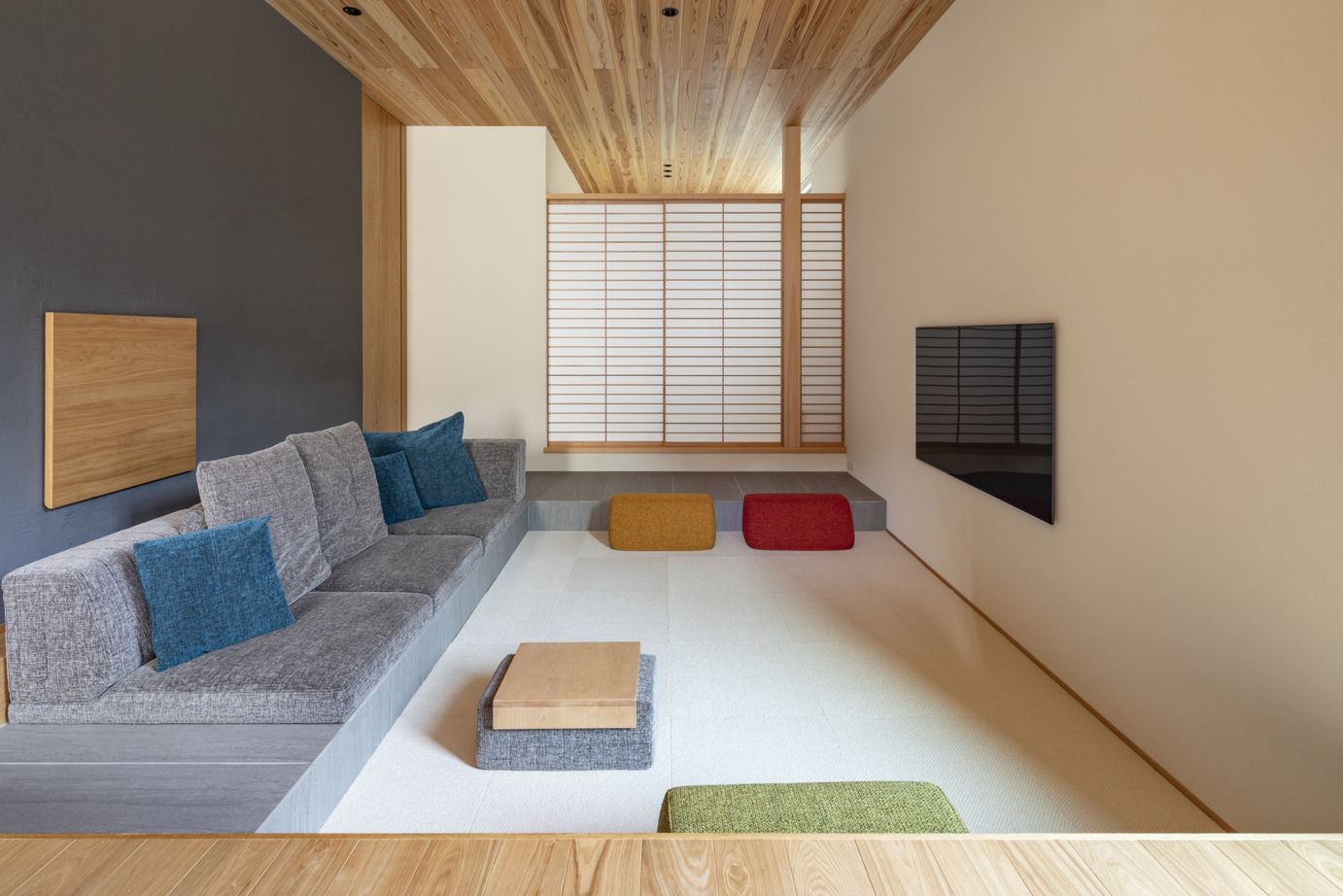 積水ハウス 【大空間大開口/家事ラク】必要な場所につくった収納が大活躍。無垢材など自然素材の心地よさを味わえる家の建築実例画像7