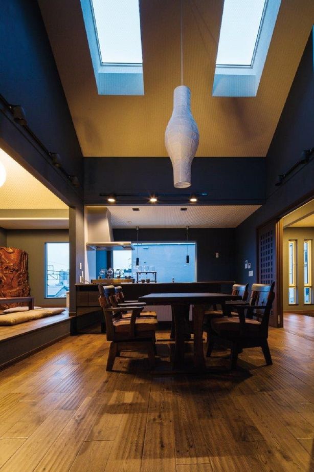 北海荘建 【小樽市/狭小地/平屋/和モダン】まるでリゾートで寛ぐよう！友が集まり、暮らしを楽しむハイグレードな家の建築実例画像7