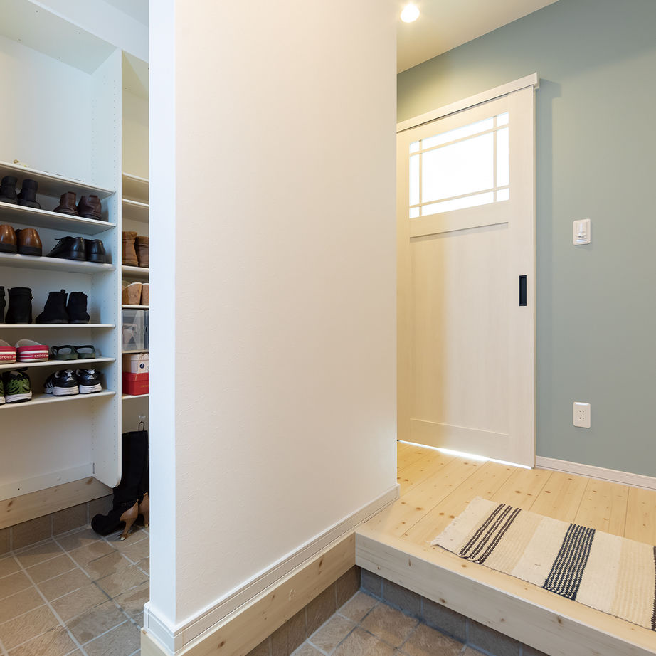 北海荘建 【4LDK/狭小地/全室床暖房/間取り図有】限られた予算内で将来を見据えた間取りに！回遊動線も実現♪の建築実例画像7