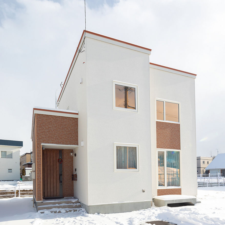 北海荘建 【4LDK/狭小地/全室床暖房/間取り図有】限られた予算内で将来を見据えた間取りに！回遊動線も実現♪の建築実例画像9