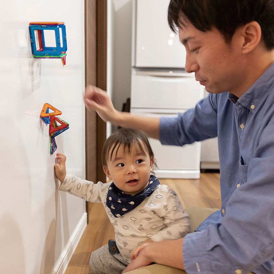 北海荘建 【4LDK/シンプルモダン/全室床暖房/間取り図有】予算内で小上がり和室、吹抜階段などこだわりを実現！の建築実例画像7