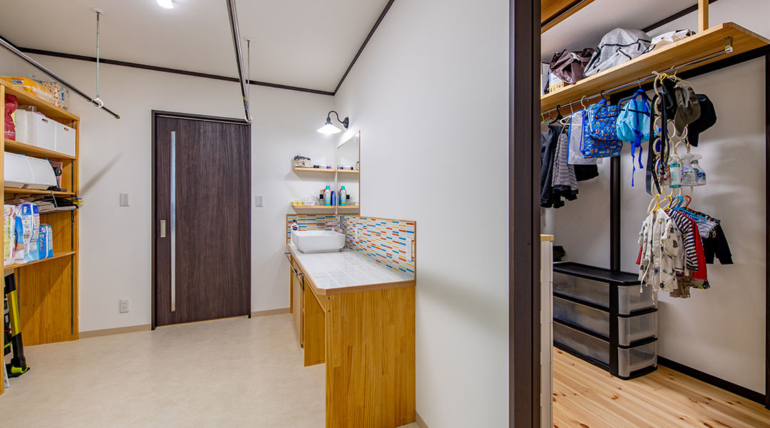 モックの家／草処建設(くさどころけんせつ) 【桐生市｜2階建て｜約40坪】ママが喜ぶ家事ラク動線の家の建築実例画像6