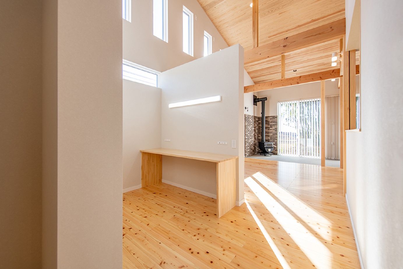 モックの家／草処建設(くさどころけんせつ) 【桐生市｜2階建て│約48坪】将来の住み心地を見据えた、安心バリアフリー設計の住まいの建築実例画像3