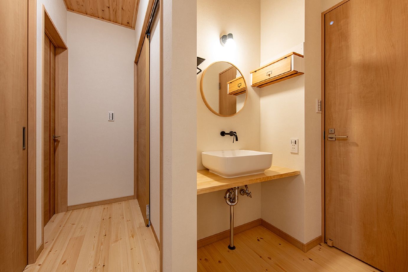 モックの家／草処建設(くさどころけんせつ) 【桐生市｜平屋│約32坪】木のぬくもりを感じながら猫と快適に暮らす家の建築実例画像8