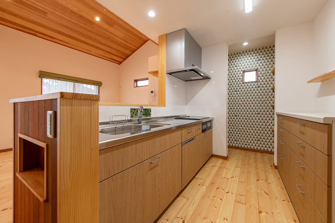 モックの家／草処建設(くさどころけんせつ) 【伊勢崎市｜平屋│25坪】愛犬と暮らす自然素材の平屋 ～造作多数・シンプルデザインの高性能住宅～の建築実例画像7