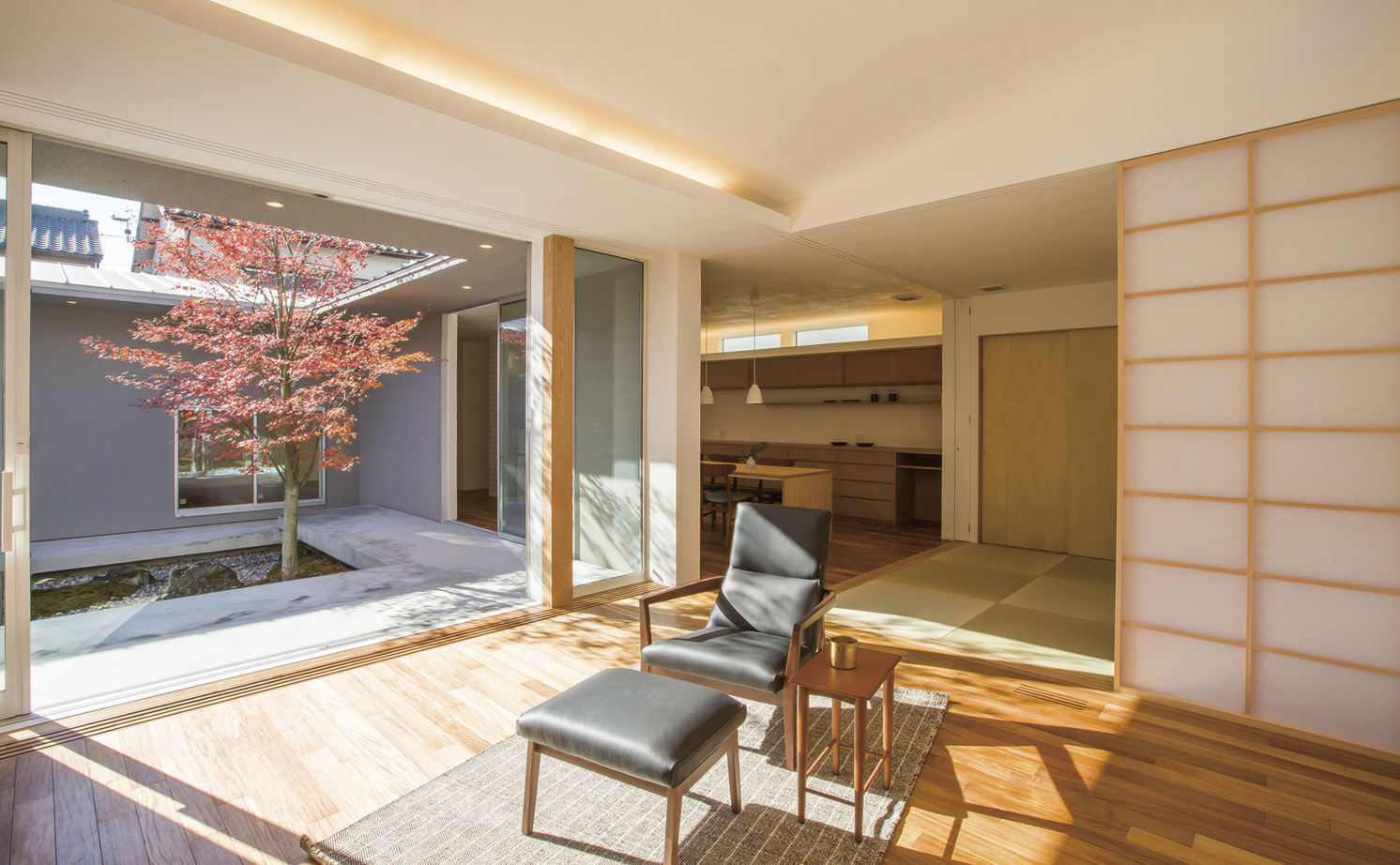 クラシスホーム 【3000万円台/43.6坪/平屋/二世帯/間取り図】二世帯が快適に暮らせる。季節を感じるシンプルデザインの家の建築実例画像2