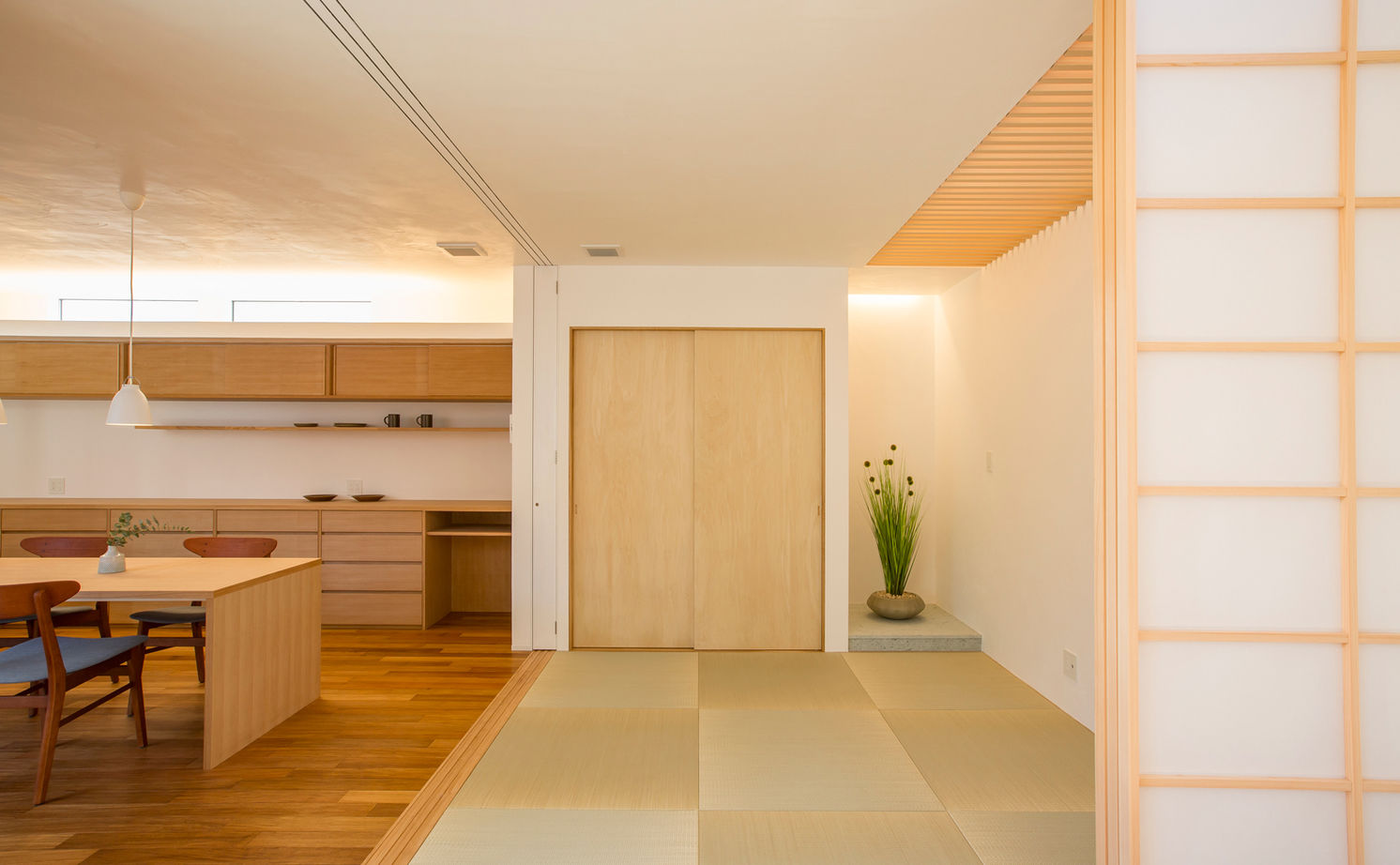 クラシスホーム 【3000万円台/43.6坪/平屋/二世帯/間取り図】二世帯が快適に暮らせる。季節を感じるシンプルデザインの家の建築実例画像8