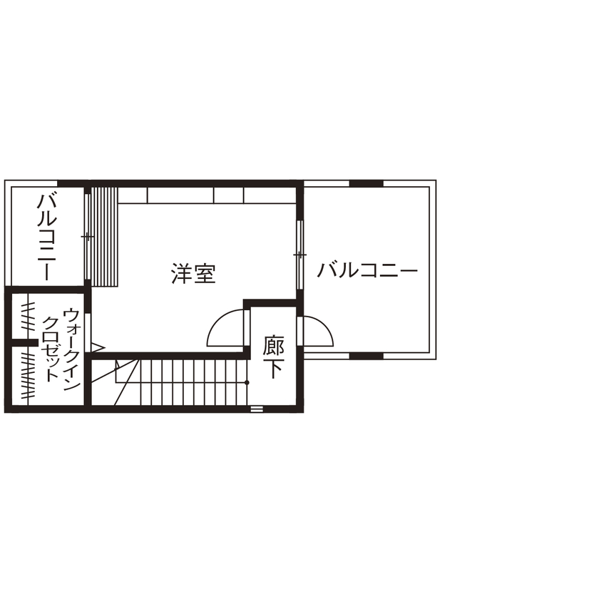 クラシスホーム 【2000万円台/31.9坪/アンティーク/3階建/間取り図】こだわりの家具の中でペットと暮らす、素材感豊かな家の間取り図（2LDK）3階