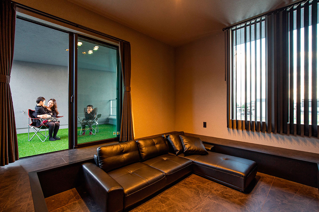 クラシスホーム 【2000万円台/4LDK/中庭/シンプルモダン/間取り図】アウトドアリビングで家族の時間を楽しめるモダンな家の建築実例画像7