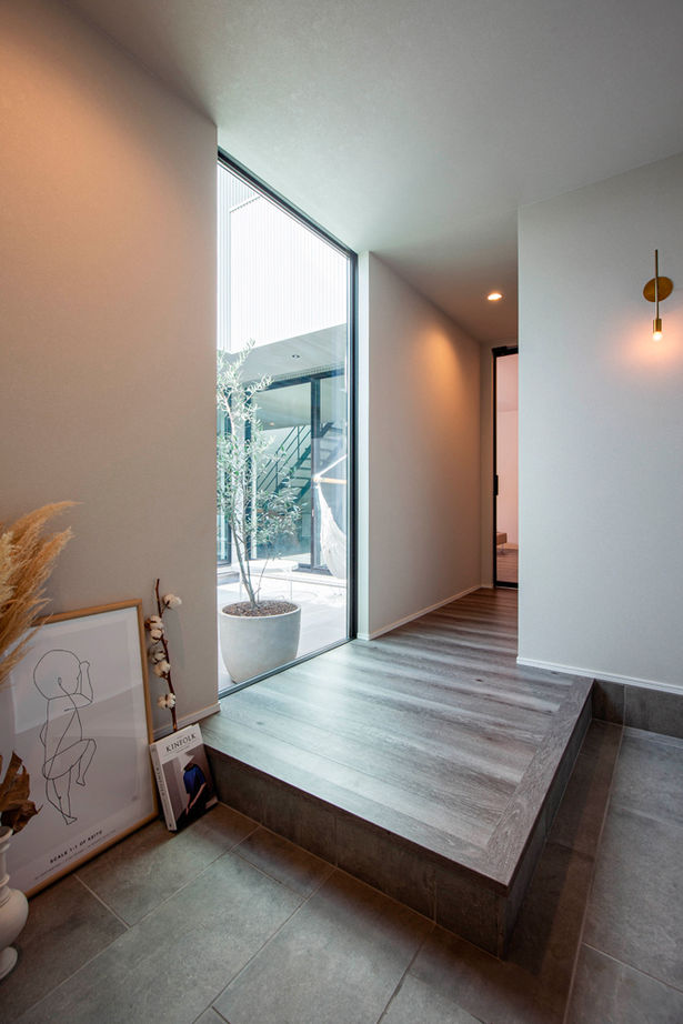 クラシスホーム 【2000万円台/3LDK/41坪/中庭/間取り図】白×グレージュの上質空間。ロの字型で叶えるプライベートな暮らしの建築実例画像10