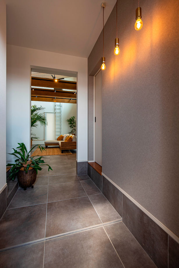 クラシスホーム 【2000万円台/4LDK/平屋/薪ストーブ/リゾート/間取図】勾配天井と大開口で広がりを。非日常を日常にした家の建築実例画像5