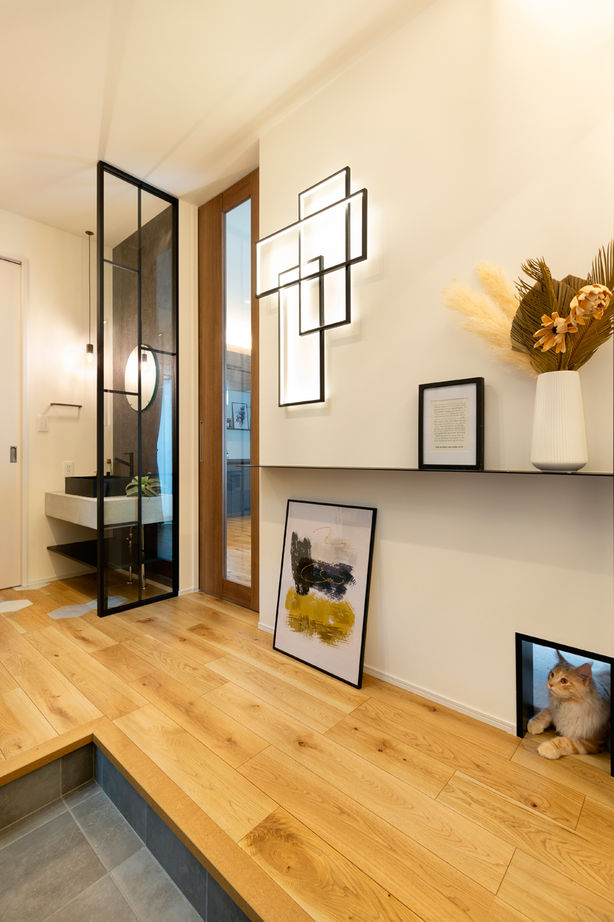 クラシスホーム 【3LDK/猫と暮らす/シンプルモダン/間取り図】洗練されたデザインと家事もラクな広々とした住空間を実現の建築実例画像5