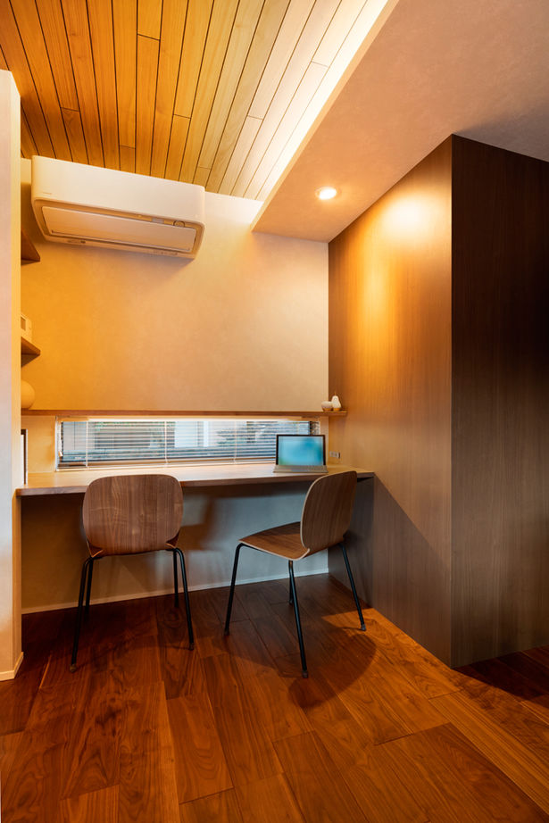 クラシスホーム 【平屋/中庭/ホテルライク】邸宅感あふれるプライベート平屋。四季の美と夜景を愉しむ上質な住まいの建築実例画像19