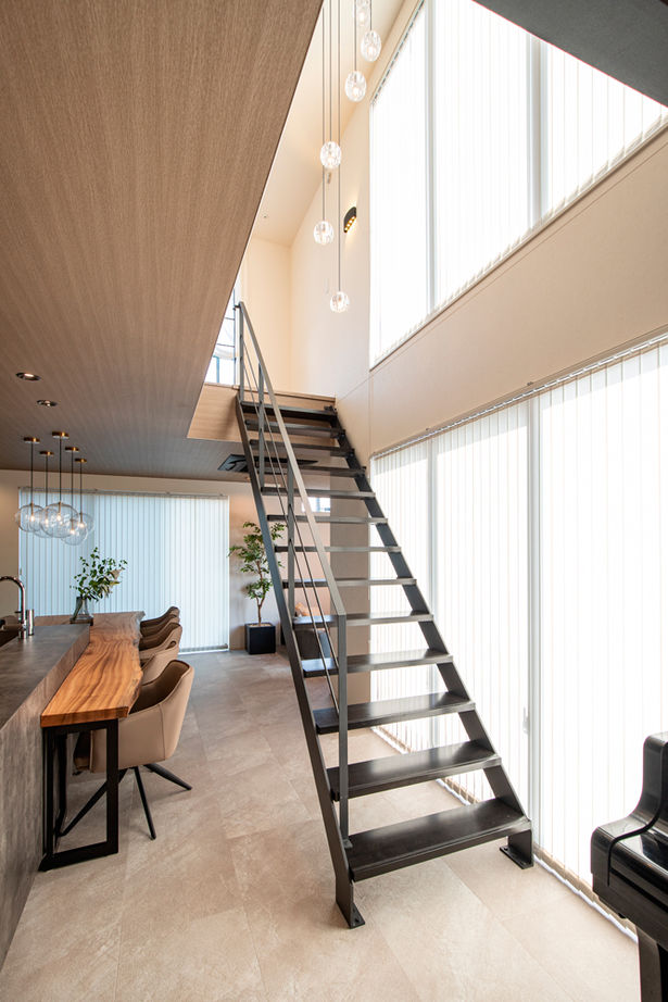 クラシスホーム 【4LDK/49坪/シンプルモダン/中庭/コの字/間取図】大開口でLDKと繋がる中庭。ホテルライクに暮らす上質な家の建築実例画像8