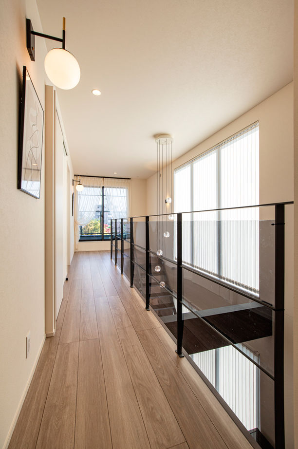 クラシスホーム 【4LDK/49坪/シンプルモダン/中庭/コの字/間取図】大開口でLDKと繋がる中庭。ホテルライクに暮らす上質な家の建築実例画像15