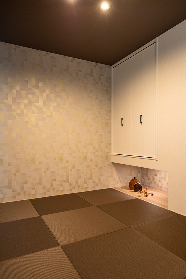 クラシスホーム 【4LDK/49坪/シンプルモダン/中庭/コの字/間取図】大開口でLDKと繋がる中庭。ホテルライクに暮らす上質な家の建築実例画像16