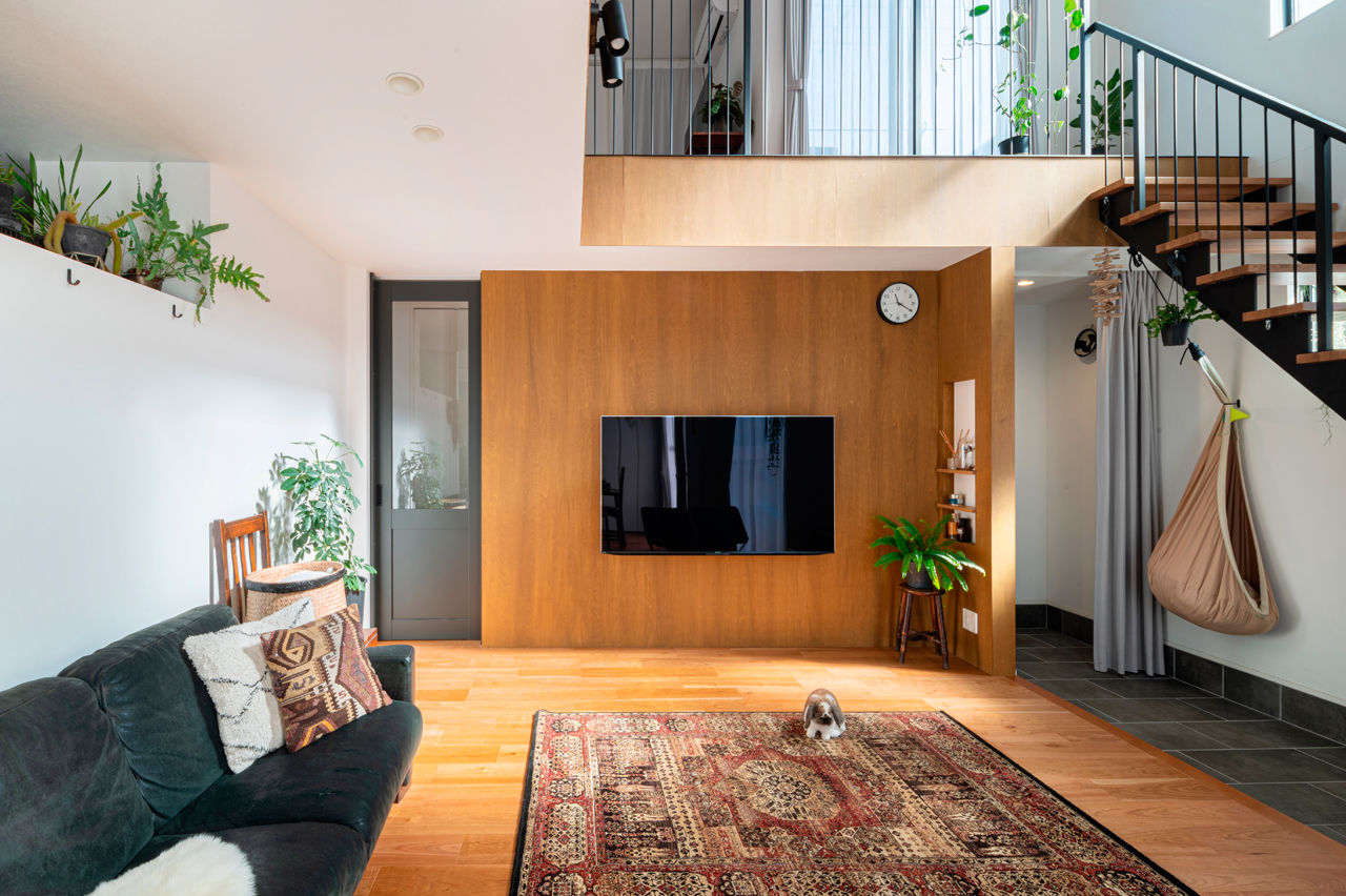 クラシスホーム 【2000万円台/43.6坪/土間/吹抜け/ナチュラルモダン】動線の工夫で生活感を抑えた、木の素材感を楽しむ家の建築実例画像2