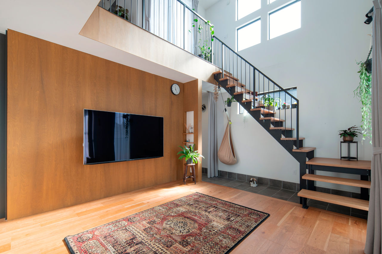 クラシスホーム 【2000万円台/43.6坪/土間/吹抜け/ナチュラルモダン】動線の工夫で生活感を抑えた、木の素材感を楽しむ家の建築実例画像5