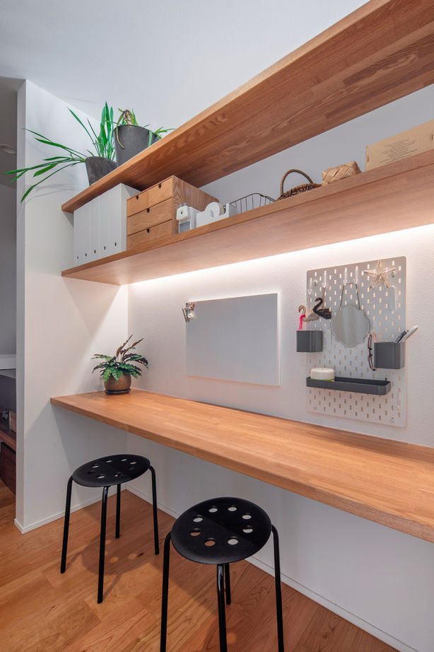 クラシスホーム 【2000万円台/43.6坪/土間/吹抜け/ナチュラルモダン】動線の工夫で生活感を抑えた、木の素材感を楽しむ家の建築実例画像7